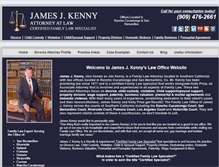 Tablet Screenshot of jkfamilylaw.com